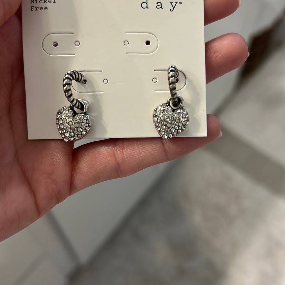 Brighton heart earrings